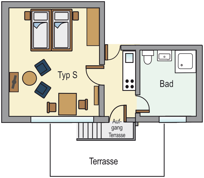Grundriss Chrislinde Typ S Apartment Typ S Chrislinde